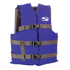 Stearns Adult Life Vest USCG Approved Type III PFD Blue Standard Fit 2158937