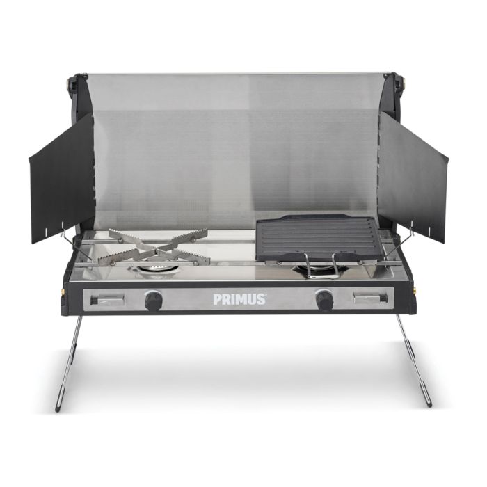 PRIMUS TUPIKE - 2 BURNER PROPANE OR BUTANE CAMP STOVE