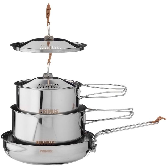PRIMUS CAMPFIRE COOKSET STAINLESS STEEL