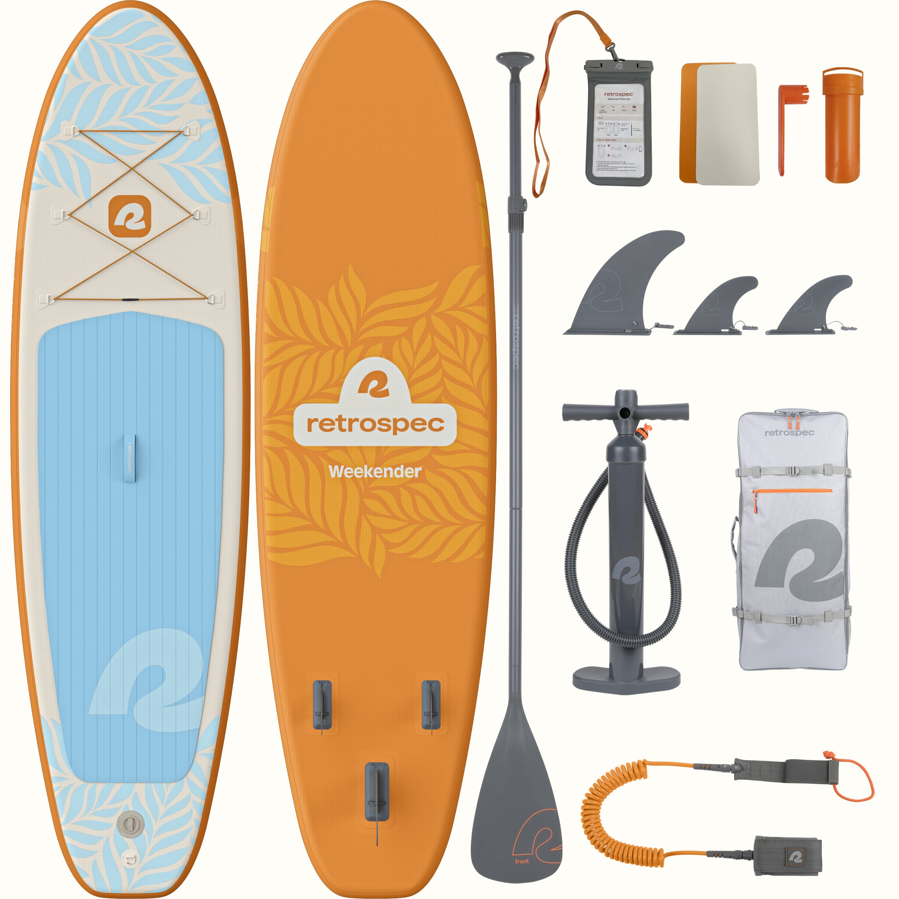 Weekender Inflatable Stand Up Paddle Board 10’6” | Creamsicle