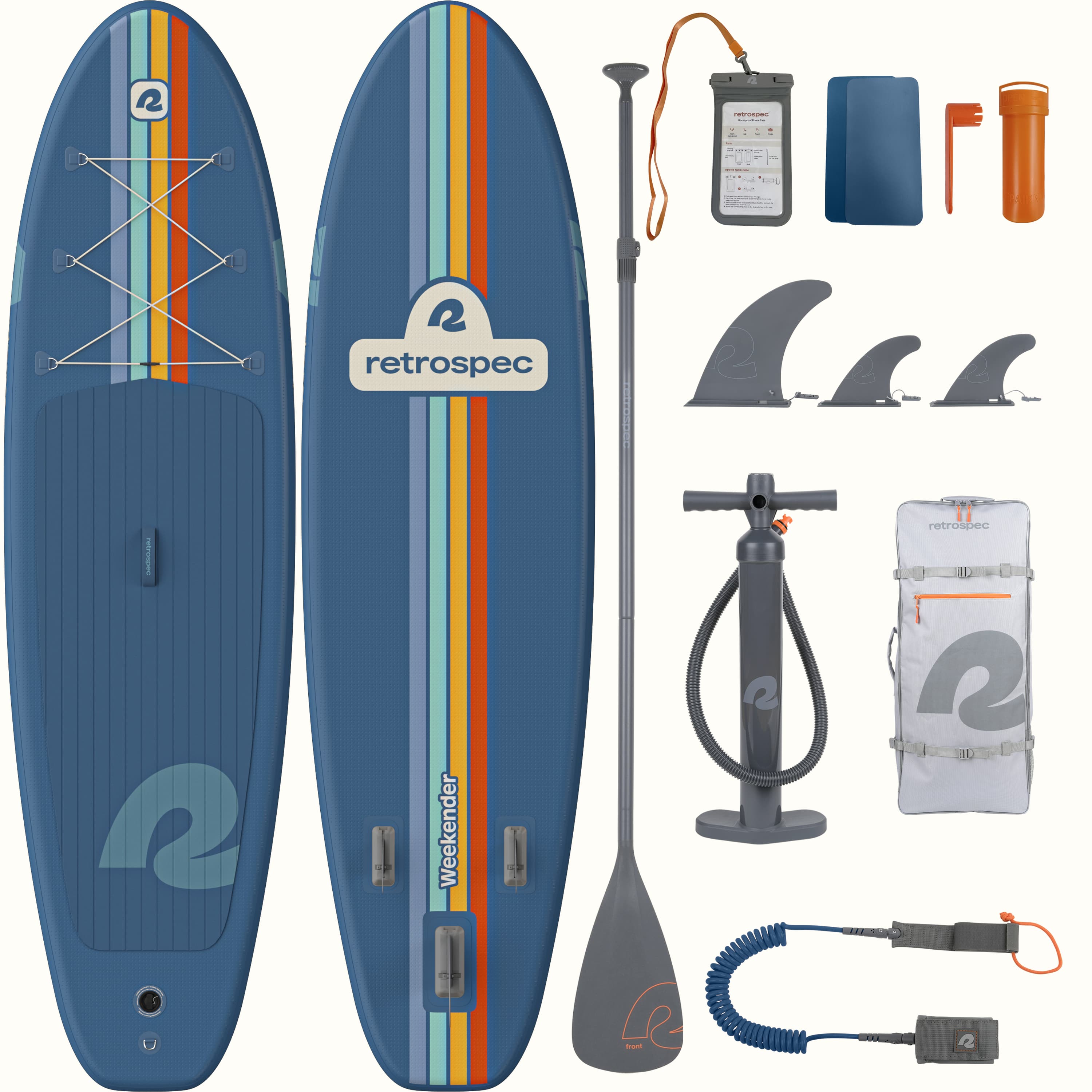 Weekender 2 Inflatable Stand Up Paddle Board 10’6” | Navy Zion