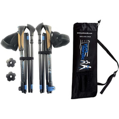 Folding Travel Walking & Hiking Poles